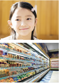 駅近、駅チカ、耐震・制震、子育て安心イメージ図